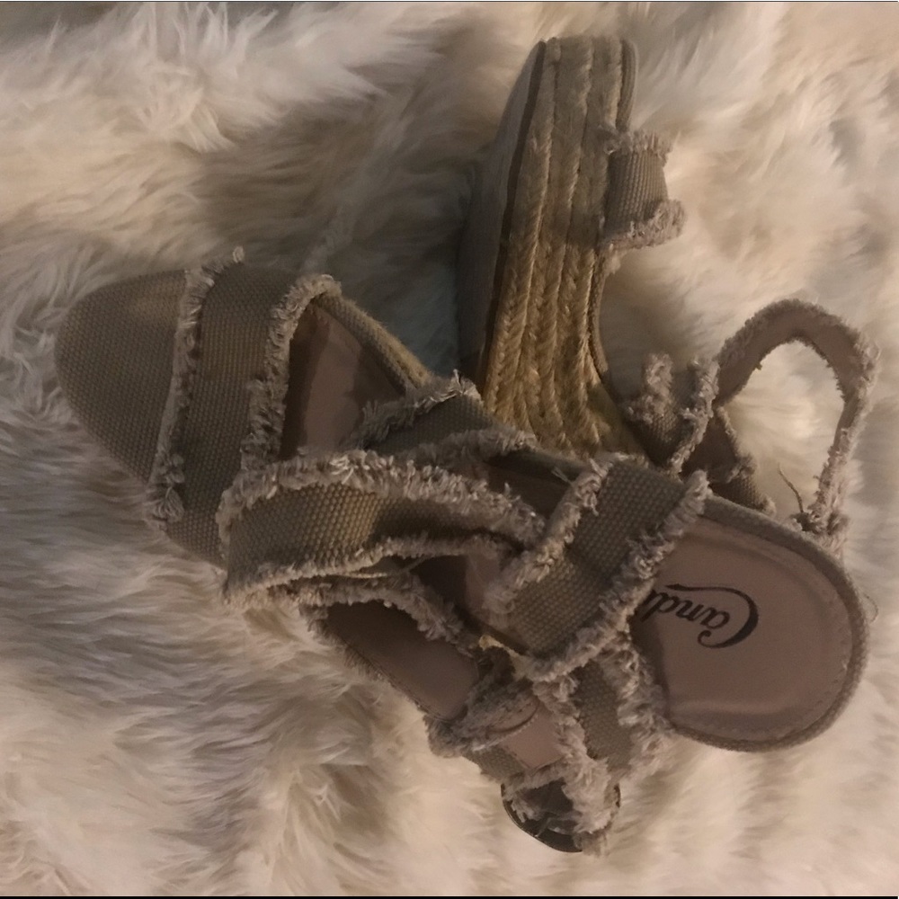 Candies mummy wrap espadrille
